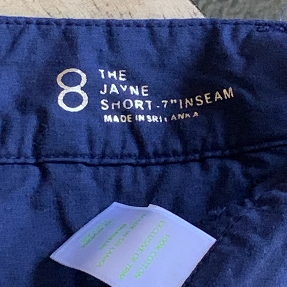 Lilly Pulitzer Jane Short 7 inch inseam Navy Blue women’s size 8 - Picture 4 of 6